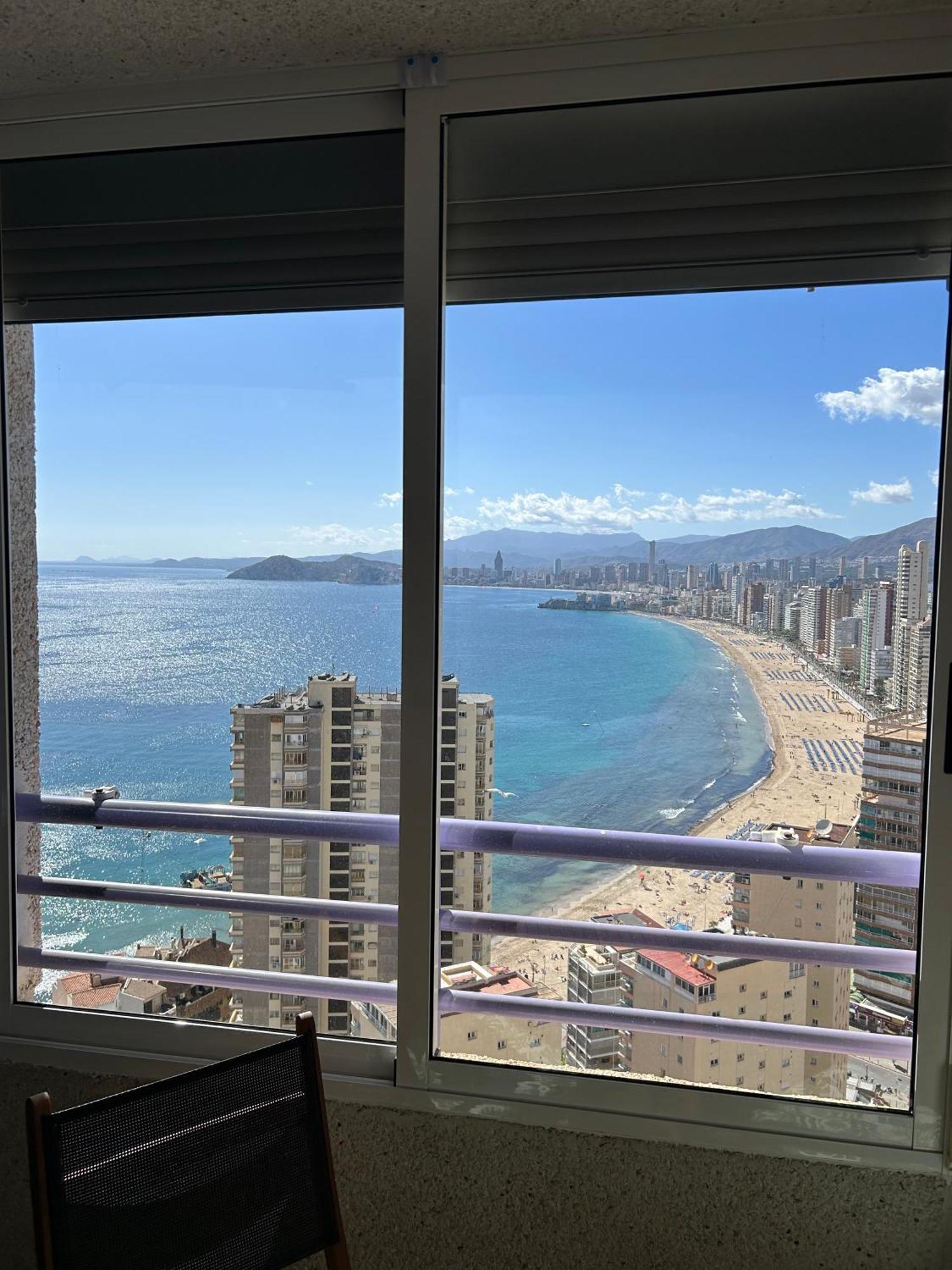 Apartamento Con Preciosas Vistas Y Piscina 貝尼多姆 外观 照片